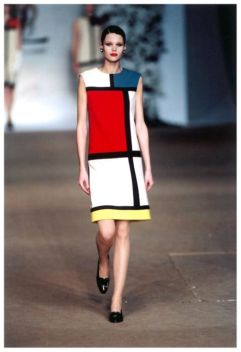 ysl mondrian collection|yves saint laurent mondrian dress.